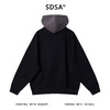 SDSA男士秋冬新款痞帅男装韩版拼接假两件夹克外套开衫时尚上衣 商品缩略图4