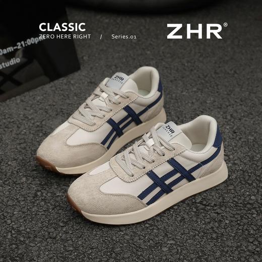 【头层猪皮】ZHR则则经典阿甘鞋情侣秋季舒适百搭休闲运动鞋 商品图8