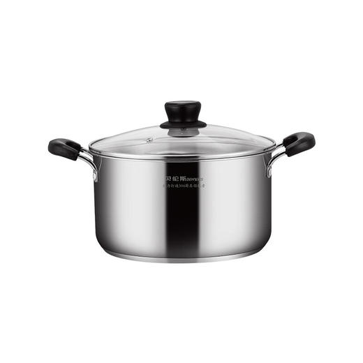 贝伦斯304不锈钢汤锅加厚家用煮粥煲汤锅 商品图5