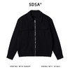 G603SDSA男士秋冬新款痞帅男装百搭贴袋拉链夹克宽松简约时尚外套上衣 商品缩略图1
