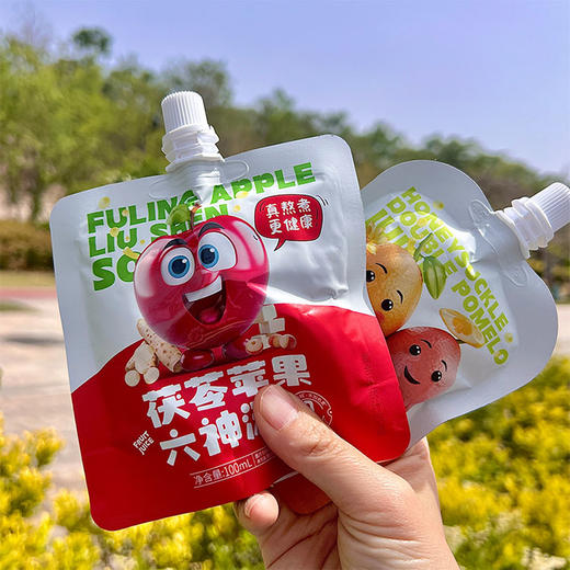 朗小贝 茯苓苹果六神汤饮料/金银花双柚汁 商品图3