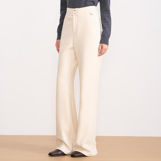 EITIE爱特爱时尚简约保暖2025冬季新款直筒裤子D2505903 商品图3