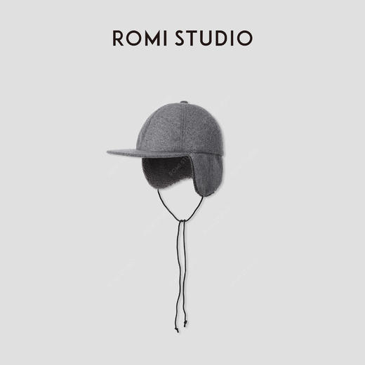 ROMI STUDIO“温暖包裹”秋冬护耳保暖摇粒绒棒球鸭舌帽RWCWP35089 商品图1