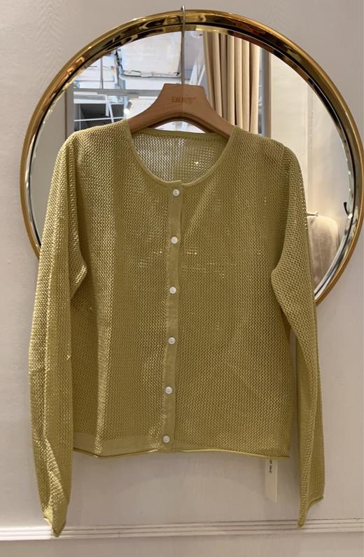 【门店同款】ENJOY秋季镂空防晒针织开衫 164194593 商品图2