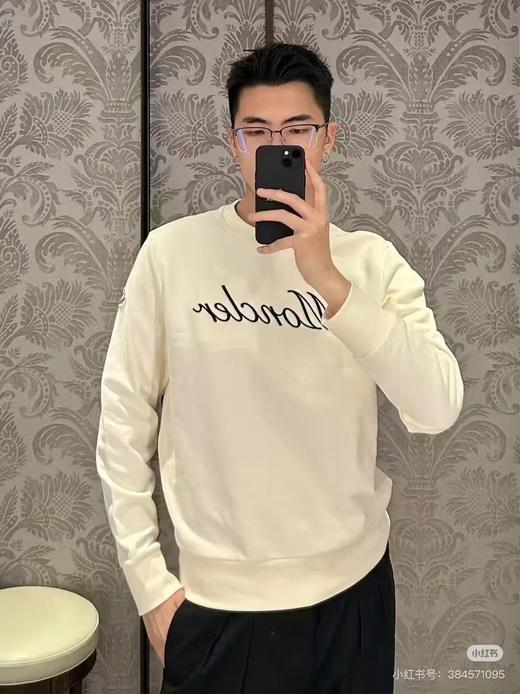 M可 字母刺绣圆领休闲卫衣 Z-15627 商品图3