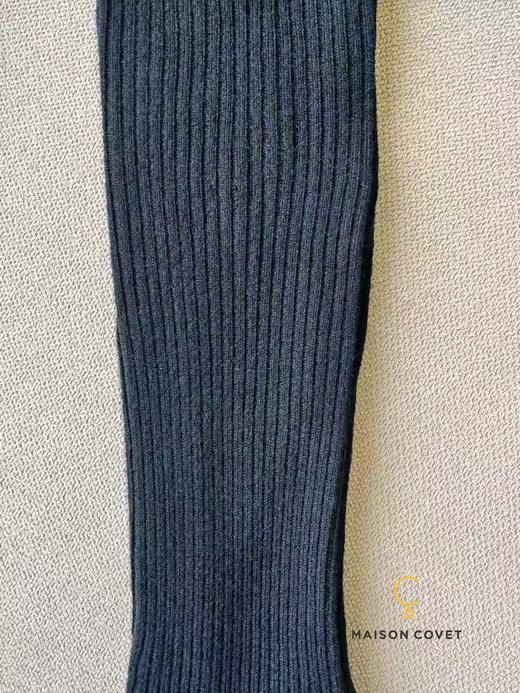 MAISON COVET 丝羊绒罗纹中筒袜 商品图3