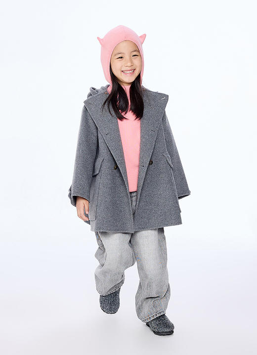 Jnby  25年冬款   长款呢大衣    1P0813410 商品图4