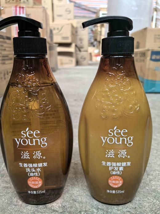 滋源生姜强根健发洗发水（油性）效期26年12月＋滋源强根健发护发素（油性）效期25年12月 商品图0