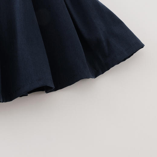 马克珍妮女童复古学院百褶半身裙2025年秋冬新款551923 商品图3