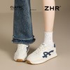 ZHR复古厚底德训鞋女2025秋季超软百搭小白鞋增高轻便休闲运动鞋 商品缩略图5