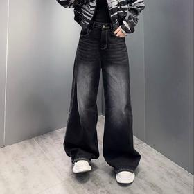 NS复古做旧高腰牛仔裤41226夏季060581330091