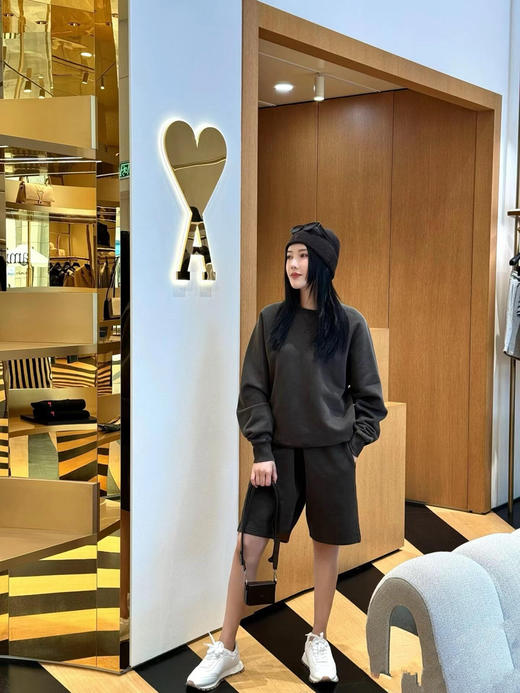 【开放日忙 秒杀价已调 直接拍】返场 AMI 25SS 爱心圆领卫衣 4色情侣款 商品图10