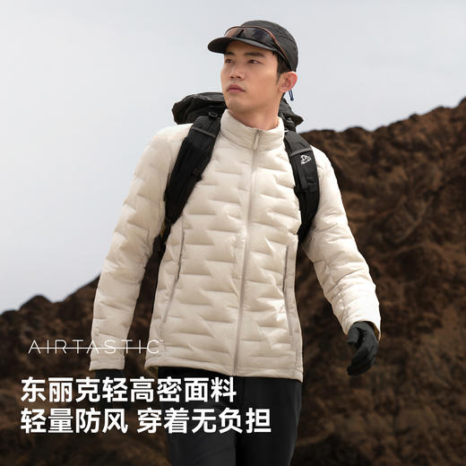 伯希和户外轻薄羽绒服男800蓬鹅绒保暖立领夹克冲锋衣内胆女新款 商品图2