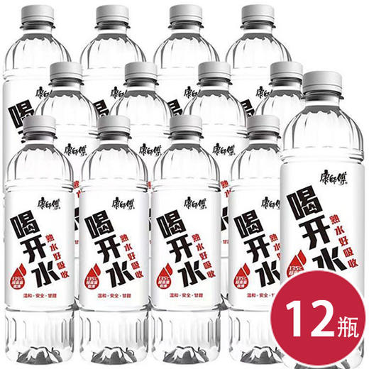 康师傅喝开水550ml*12瓶矿泉水饮用水（6921311140312） 商品图0