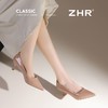 ZHR则则【秒高5.5CM】裸色高跟鞋女2025新款气质浅口单鞋职场女鞋 商品缩略图7
