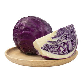 沈佳农有机紫甘蓝 有机种植新鲜蔬菜5斤装【顺丰快递】