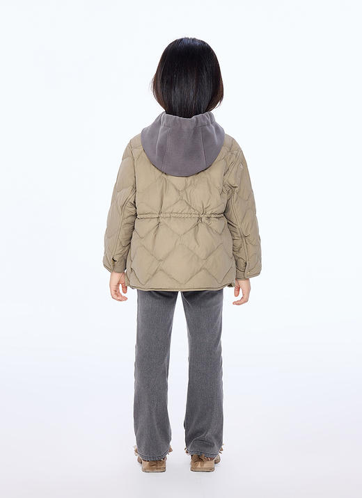 jnby  25年冬款  中长款羽绒服  1P0C13450 商品图5