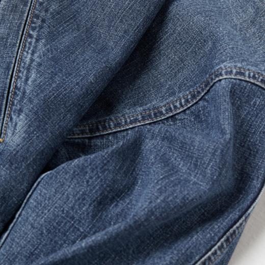 ROMI STUDIO“复古时髦”全棉定织紧密螺纹牛仔棒球外套 RWCAW86446【预售】 商品图4