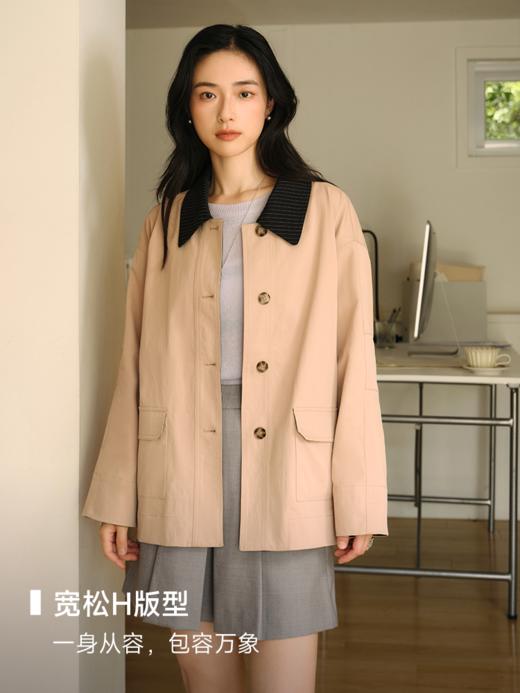 巴恩风 进口solotex工装风衣FCF3TRC033 商品图3