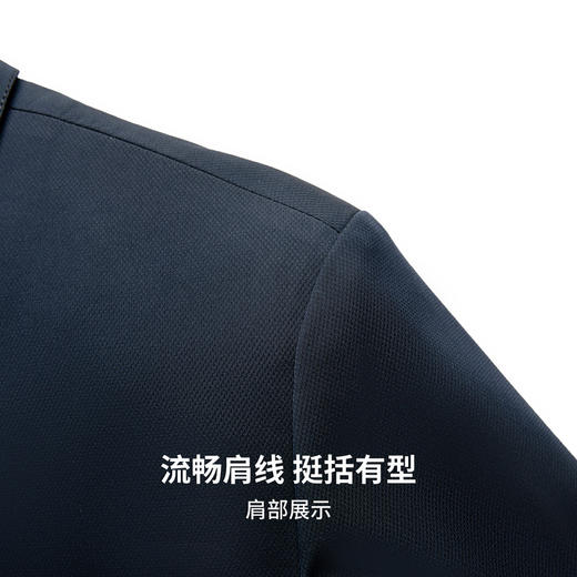 圣得西男士轻商务通勤翻领夹克2025秋季新款行政风合体易搭外套 商品图7