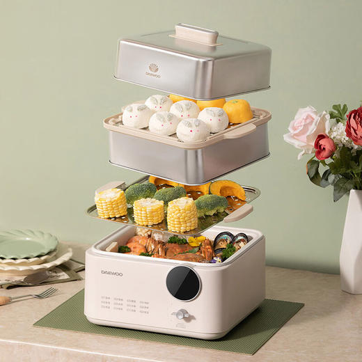 大宇多功能电蒸锅DYZL-12L35【LXKGZQ4.0】 商品图2