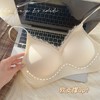 细肩带无痕杯面蕾丝边手掌内杯小胸聚拢有型显大无钢圈收副乳文胸 商品缩略图3