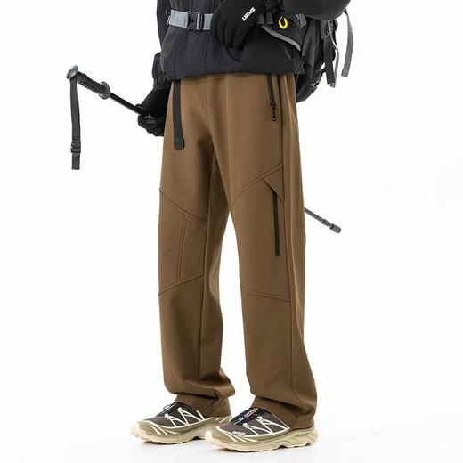 【防风保暖 防泼耐磨 有型显瘦】斯辰唯佳情侣拼接撞色户外长裤（E38-7779） 商品图10