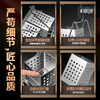 【跨境出口筷子笼】304不锈钢餐具收纳架多用途加厚可沥水置物架家用便携厨具整理架 商品缩略图3