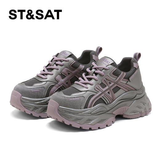 星期六学院派时尚撞色老爹鞋SSD3112CEE 商品图8