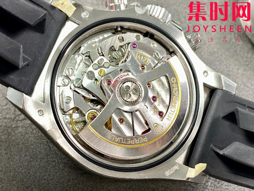 劳力士宇宙计型 BT迪通拿 黑盘钻面 黑陶迪 男士腕表 丹东4131机 商品图7