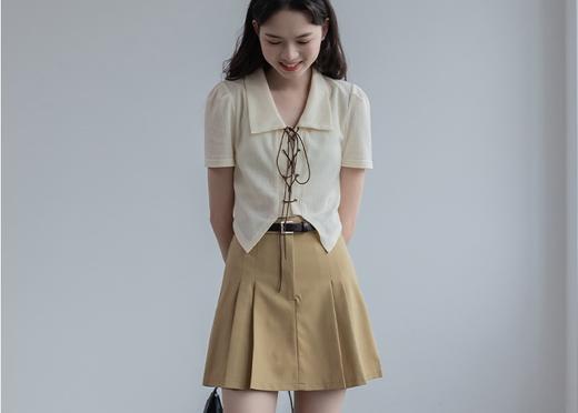 （清仓现货）【社群供Z】高腰显瘦百褶裙 商品图1