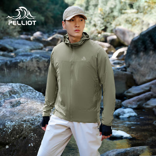 【P系列】伯希和Primaloft金标P棉服男登山防风外套冲锋衣内胆 商品图0