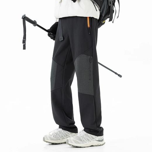 【防风保暖 防泼耐磨 有型显瘦】斯辰唯佳情侣拼接撞色户外长裤（E38-7779） 商品图8