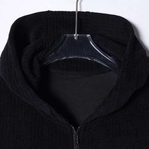 D1372SDSA男士秋冬新款痞帅男装高街拼接设计连帽卫衣休闲时尚宽松上衣 商品图2