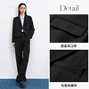 【内购】尚都比拉试面职业正装通勤职场穿搭经典平驳领短款西装外套女-Q53XA1652 商品缩略图3