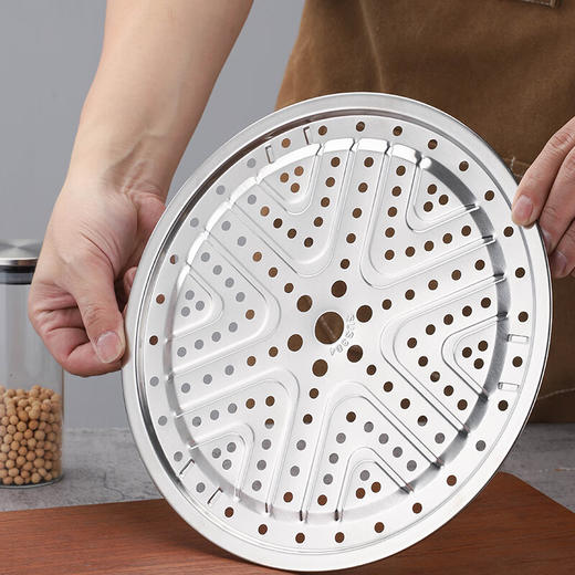 贝伦斯304不锈钢蒸锅蒸笼加厚复底通用 商品图8