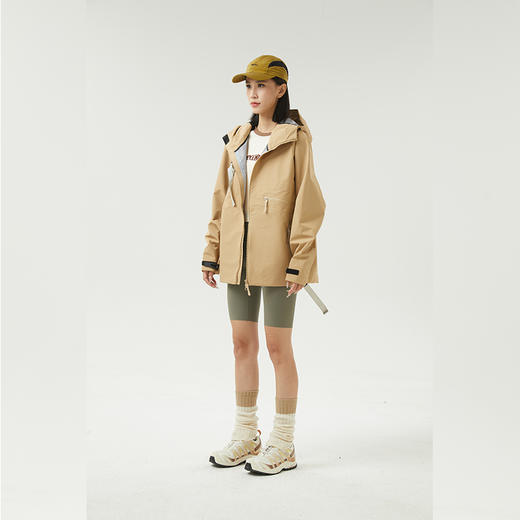 “北mian同款”Schenvega 户外全压胶冲锋衣 防风保暖 轻盈舒适 男女款 4色可选 商品图5