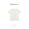 COCO ZONE刘一一 【100棉】圆领图案简约出勤短袖T恤CD1A0638 商品缩略图0
