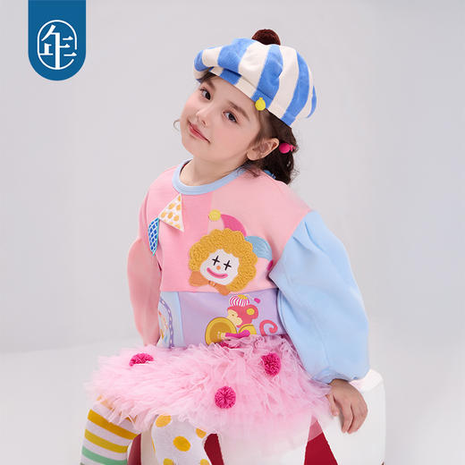 年衣童装女童卫衣25秋冬新款儿童长袖上衣打底衫戏境巡游卫衣 商品图4