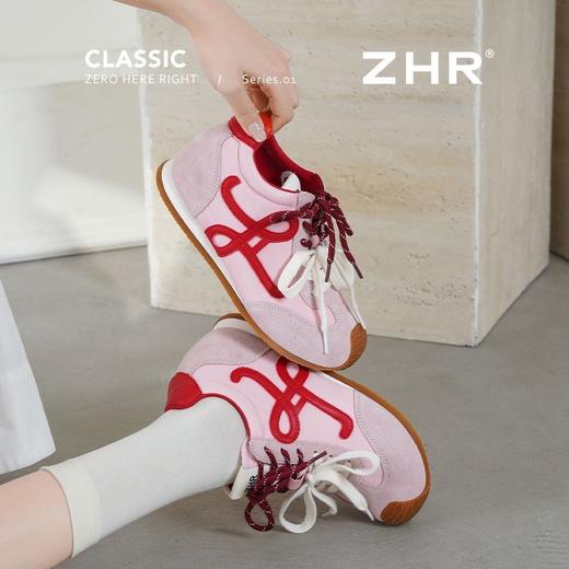 ZHR则则多巴胺阿甘鞋双鞋带增高鞋2025轻便舒适休闲运动鞋女 商品图9