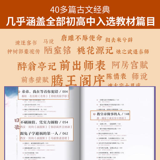 世说新语来了+古文观止来了（全2册精装）小古文学习全掌握 商品图3