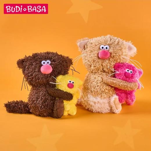 4楼Eubelle欧蓓 BUDIBASA巴迪宝思拥抱咖啡猫玩偶毛绒玩具 活动价：145元 商品图1