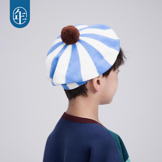 【条条顺画家帽】年衣童装儿童贝雷帽画家帽秋冬新款保暖帽子 商品图1