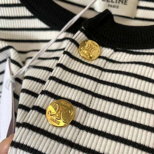 高品质款！ 凯x门金口条纹长袖T恤！ 商品图11