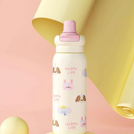 【学生党必备✨】高颜值双饮保温杯🔥316不锈钢水杯， 吸管双饮便携高颜值保温杯子， 316不锈钢+吸管设计，喝水也能萌酷满分💦 超大容量620ML，全天水润不间断！ 商品图7