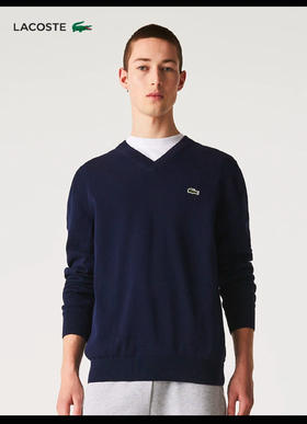 L.A.C 法西小渔 情侣款V领针织毛衣 MY136