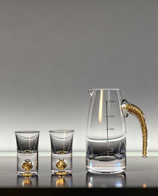 金箔酒具一壶两杯 商品图0