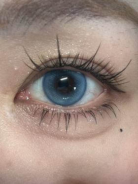 kikicon月抛美瞳 奶盐蓝莓 14.2mm