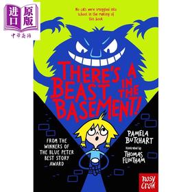 【中商原版】伊兹和朋友们13 地下室里有怪兽 Izzy and Friends There s a Beast in the Basement 英文原版 小初文学进口图书