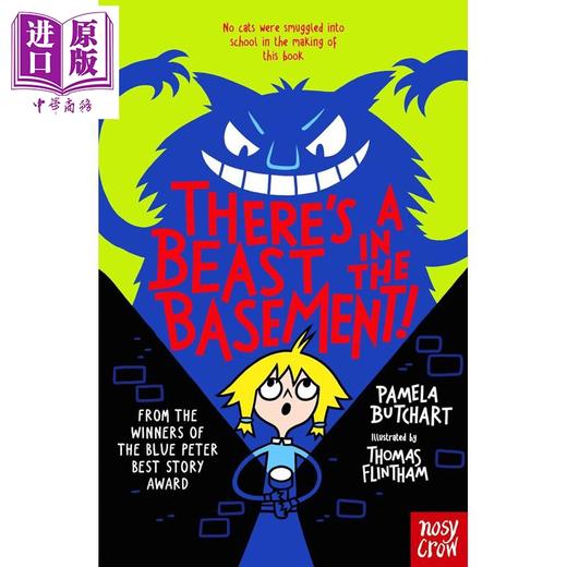 【中商原版】伊兹和朋友们13 地下室里有怪兽 Izzy and Friends There s a Beast in the Basement 英文原版 小初文学进口图书 商品图0